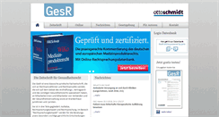 Desktop Screenshot of gesr.de